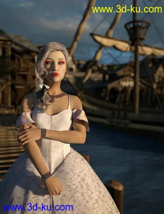 3D打印模型D.E.M. Kezia for Genesis 8 Female的图片