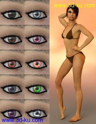 3D打印模型D.E.M. Kezia for Genesis 8 Female的图片