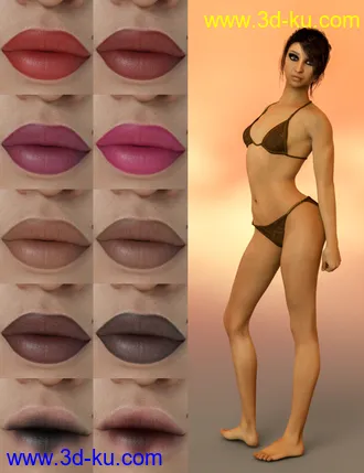 3D打印模型D.E.M. Kezia for Genesis 8 Female的图片