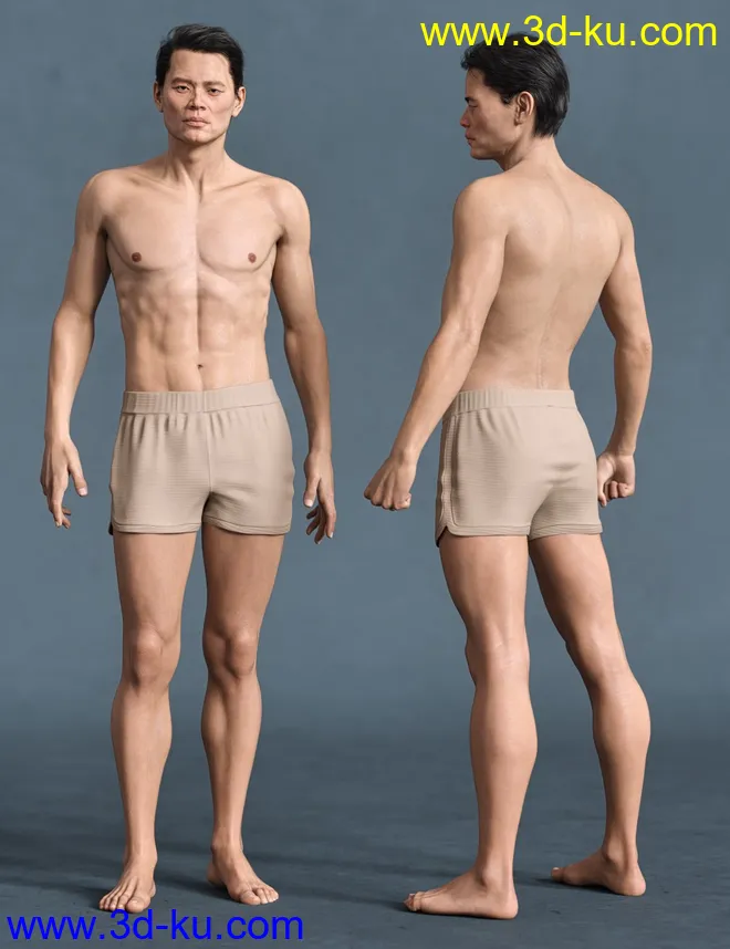 Daiji HD for Genesis 8.1 Male模型的图片2