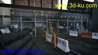 3D打印模型Damaged Tunnel Entrance的图片