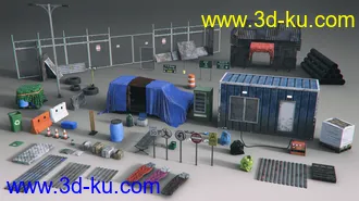 3D打印模型Damaged Tunnel Entrance的图片
