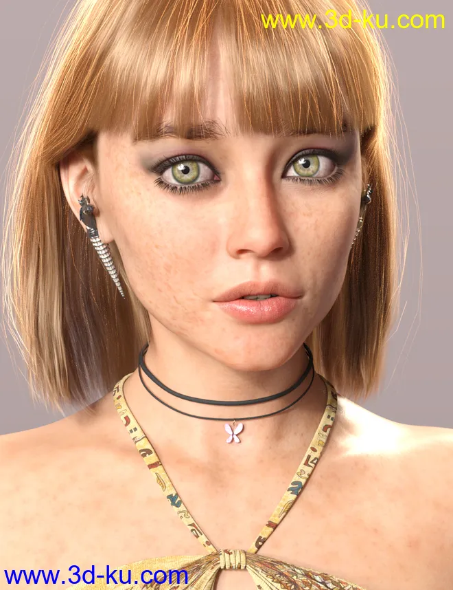 Dannika HD for Genesis 8.1 Female模型的图片1
