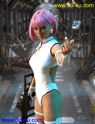 3D打印模型Dannika HD for Genesis 8.1 Female的图片