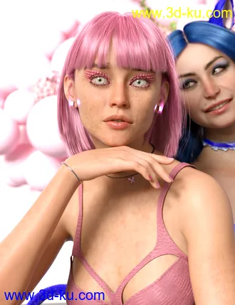 3D打印模型Dannika HD for Genesis 8.1 Female的图片