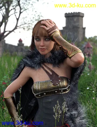 3D打印模型Dannika HD for Genesis 8.1 Female的图片