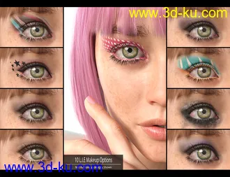 3D打印模型Dannika HD for Genesis 8.1 Female的图片