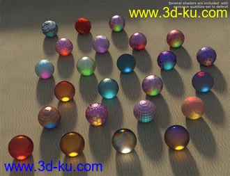 3D打印模型Dark Matter Shaders的图片
