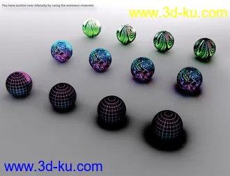 3D打印模型Dark Matter Shaders的图片