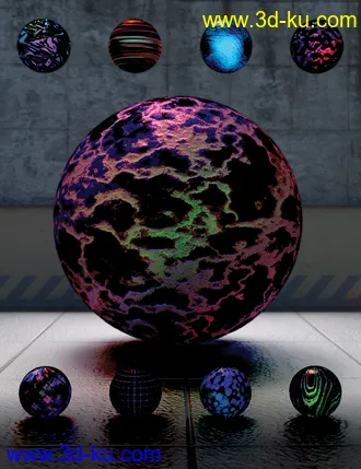 3D打印模型Dark Matter Shaders的图片