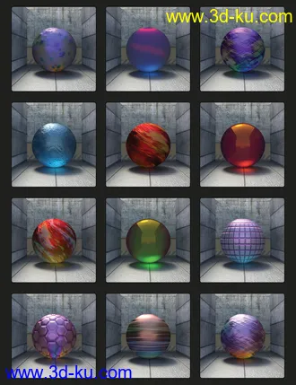 3D打印模型Dark Matter Shaders的图片