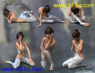 3D打印模型Dark Waters Pose Collection的图片