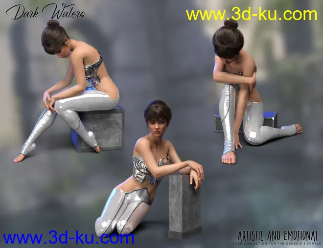 Dark Waters Pose Collection模型的图片6