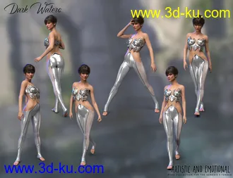 3D打印模型Dark Waters Pose Collection的图片
