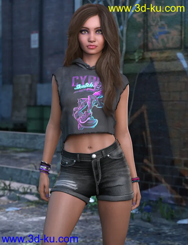 Daya for Genesis 8.1 Female模型的图片2