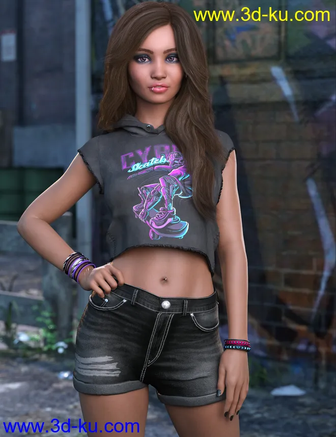 Daya for Genesis 8.1 Female模型的图片5