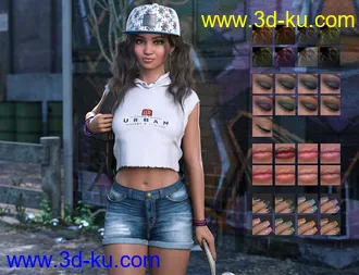 3D打印模型Daya for Genesis 8.1 Female的图片