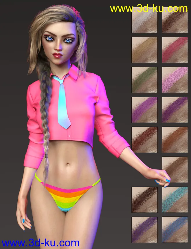 DD Maeve for Genesis 8 Female模型的图片5