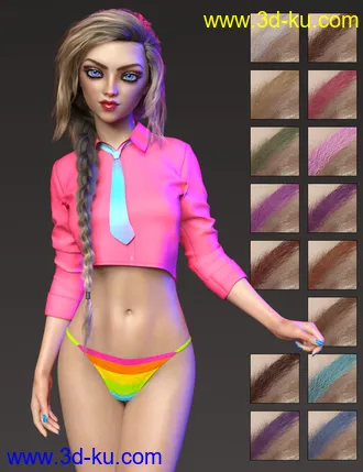 3D打印模型DD Maeve for Genesis 8 Female的图片