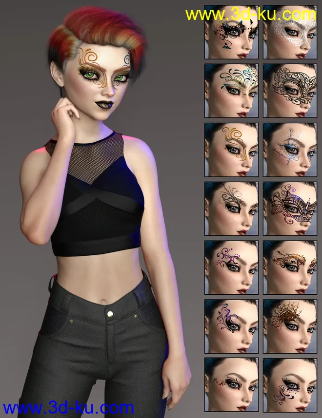 DD Maeve for Genesis 8 Female模型的图片6