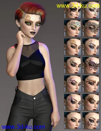 3D打印模型DD Maeve for Genesis 8 Female的图片