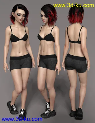 3D打印模型DD Maeve for Genesis 8 Female的图片