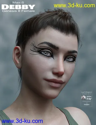 3D打印模型Debby For Genesis 8 Female的图片
