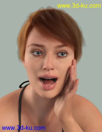 3D打印模型Deepsea Genesis 8.1 Female Texture Merchant Resource的图片