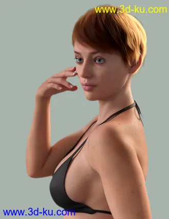 3D打印模型Deepsea Genesis 8.1 Female Texture Merchant Resource的图片