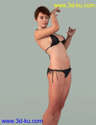 3D打印模型Deepsea Genesis 8.1 Female Texture Merchant Resource的图片