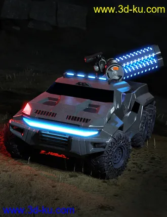 3D打印模型Defense SUV的图片