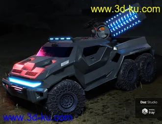 3D打印模型Defense SUV的图片