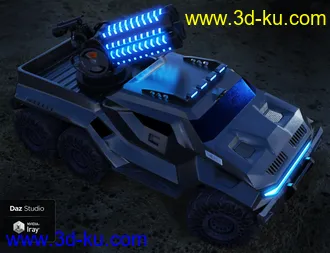 3D打印模型Defense SUV的图片