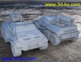 3D打印模型Defense SUV的图片
