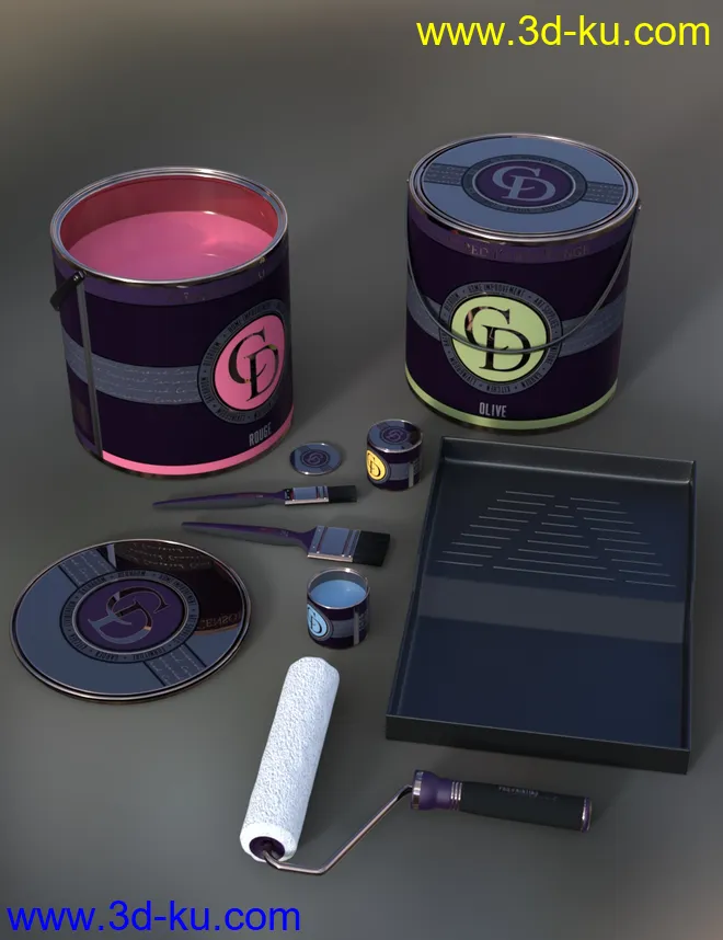 Deluxe Interior Paint Collection模型的图片12