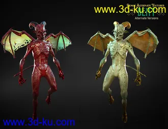 3D打印模型Demos Alternate Textures for Genesis 8 Males的图片