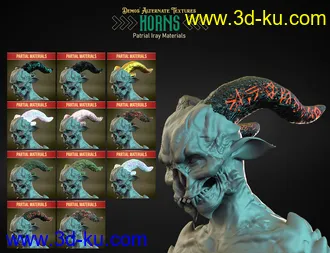 3D打印模型Demos Alternate Textures for Genesis 8 Males的图片
