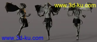 3D打印模型Demos HD for Genesis 8.1 Males的图片