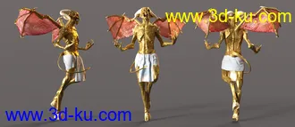 3D打印模型Demos HD for Genesis 8.1 Males的图片