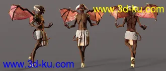 3D打印模型Demos HD for Genesis 8.1 Males的图片