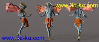 3D打印模型Demos HD for Genesis 8.1 Males的图片