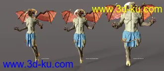 3D打印模型Demos HD for Genesis 8.1 Males的图片