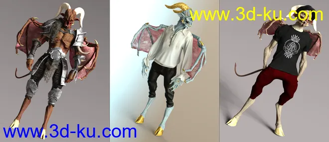 Demos HD for Genesis 8.1 Males模型的图片11