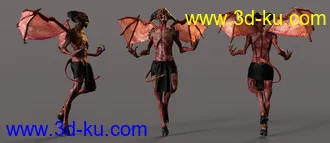 3D打印模型Demos HD for Genesis 8.1 Males的图片