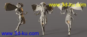 3D打印模型Demos HD for Genesis 8.1 Males的图片