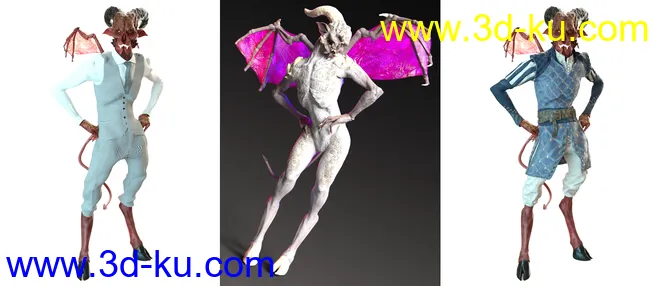 Demos HD for Genesis 8.1 Males模型的图片14