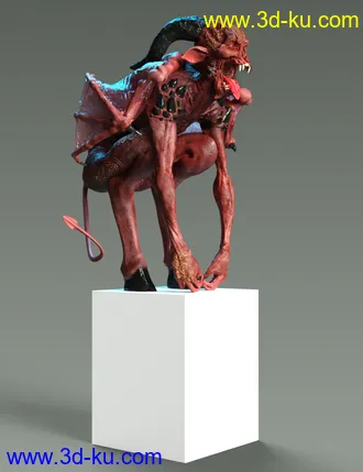 3D打印模型Demos HD for Genesis 8.1 Males的图片