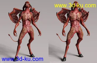 3D打印模型Demos HD for Genesis 8.1 Males的图片