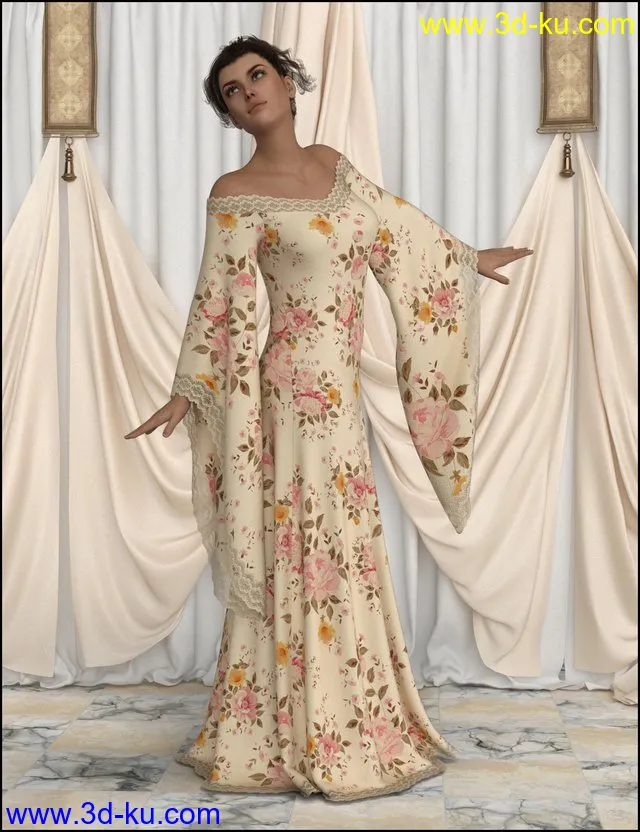 dForce - Connie Long Gown模型的图片1