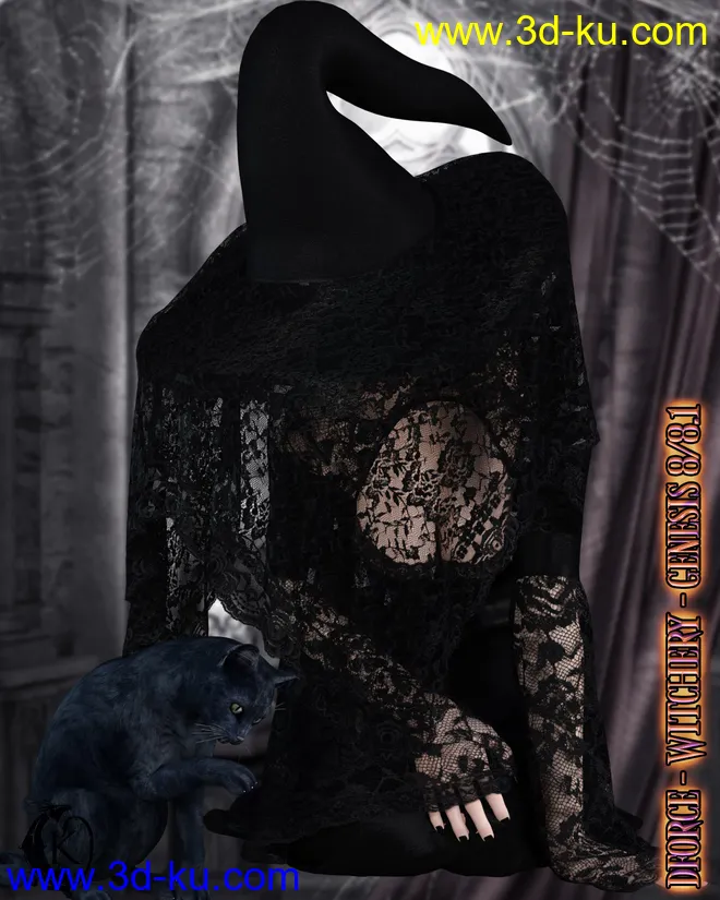 dforce - Witchery - Genesis 8模型的图片1